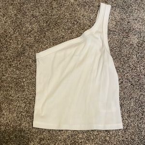 Like New one shoulder tank top from american eagle!